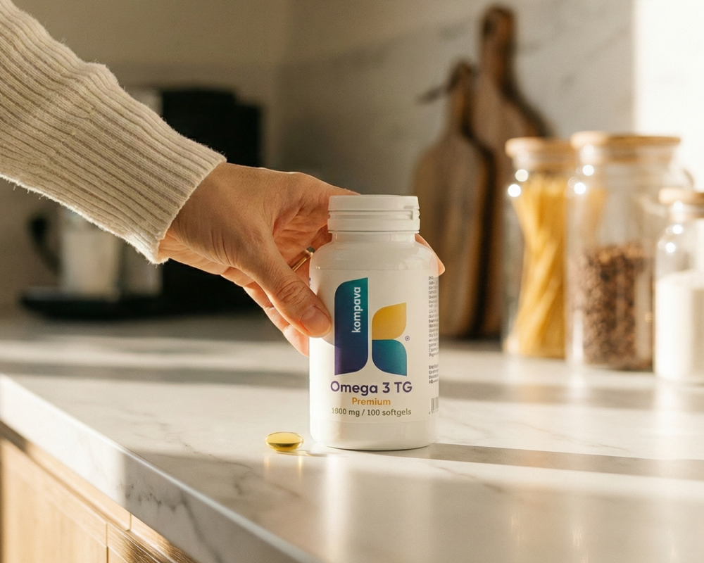 Omega 3 TG Premium is suitable for athletes, managers, students and seniors – KOMPAVA